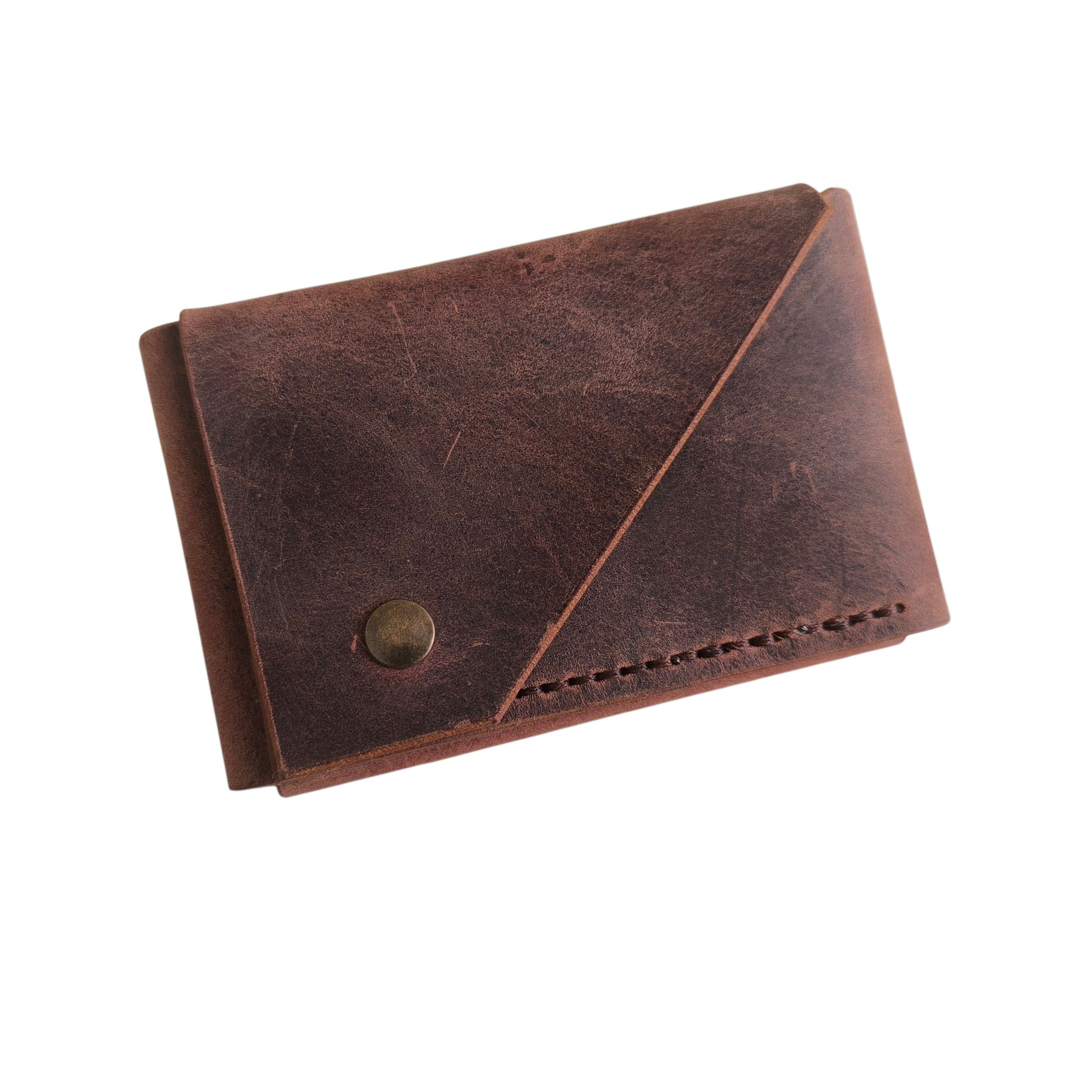 Petit Portefeuille en cuir vieilli – Image 2