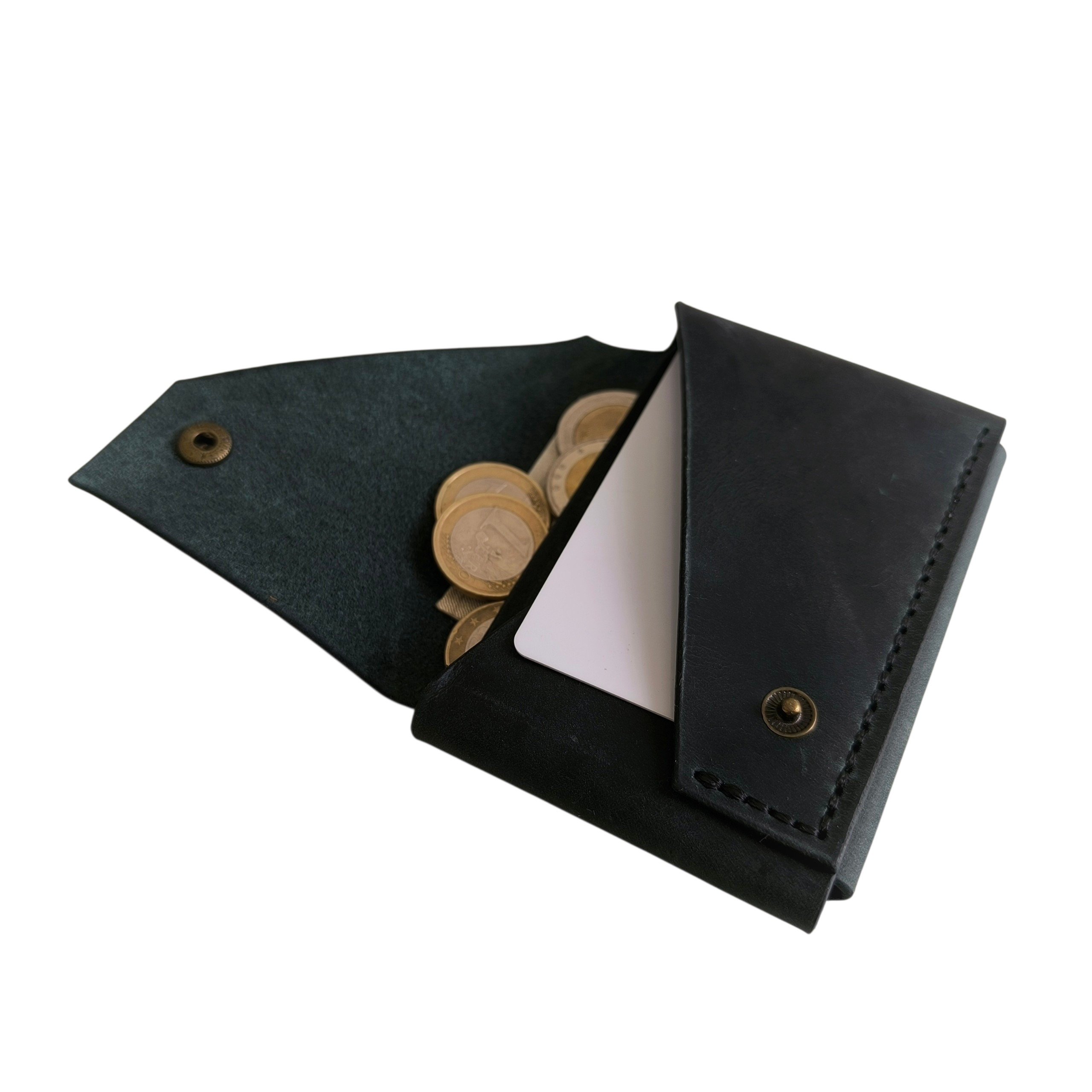 Petit Portefeuille en cuir vieilli – Image 8